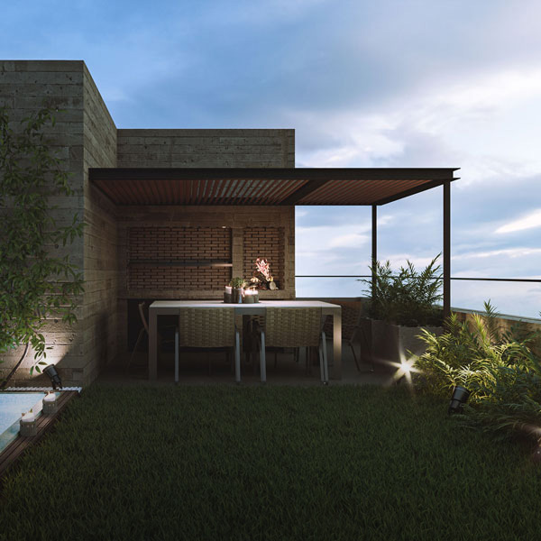 Jardines terrazas y espacios verdes con calidad y estilo